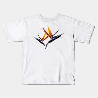 Strelitzia - the Bird of Paradise Flower Kids T-Shirt